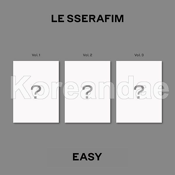 LE SSERAFIM - 3rd Mini Album [EASY] (Random Ver.) [PO] 